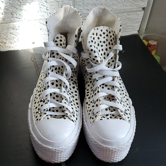 Converse All Star Chuck Taylor 2X Platform High Welcome To The Wild Sneakers Sz8 - Picture 4 of 12